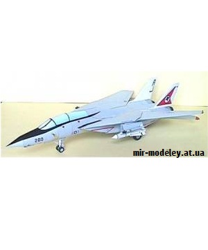 №9285 - F-14 Tomcat (P.Model / Canon) из бумаги