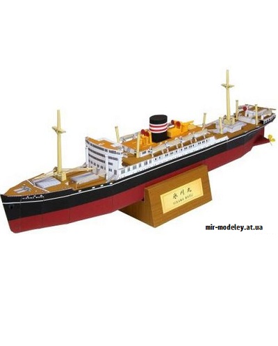 №9331 - Hikawa Maru (Canon) из бумаги