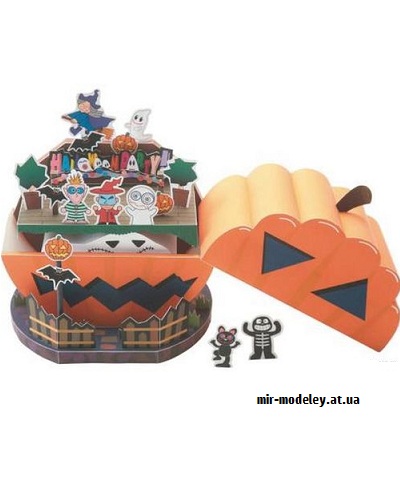 №9425 - Halloween House (Canon) из бумаги