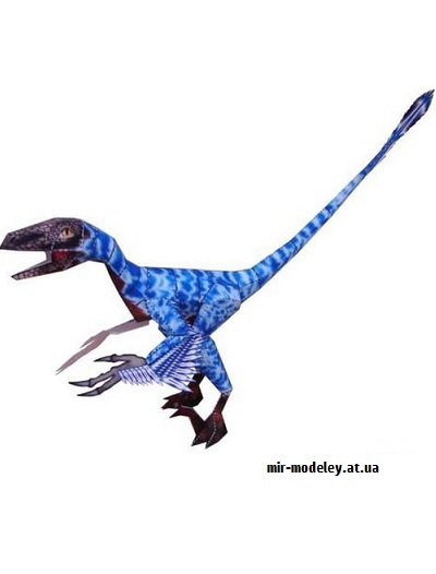 №9549 - Bambiraptor (Canon) из бумаги