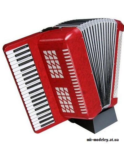 №9571 - Accordion (Canon) из бумаги