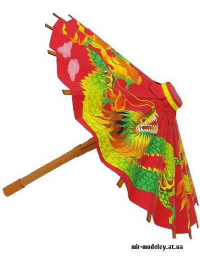 №9575 - Chinese Umbrella (Canon) из бумаги