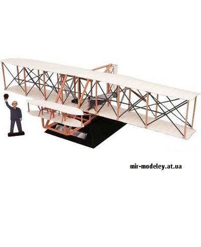 №9629 - Wright Flyer (Canon) из бумаги