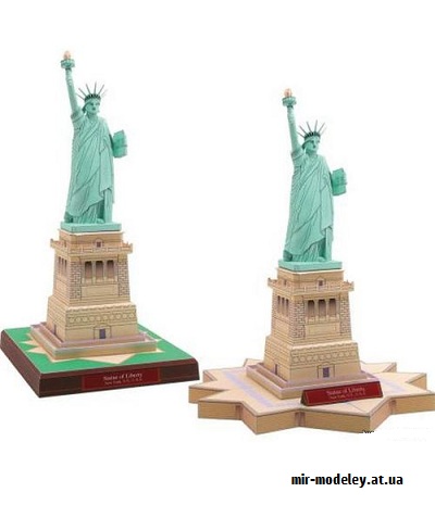 №9689 - Statue of Liberty, United States of America (Canon) из бумаги