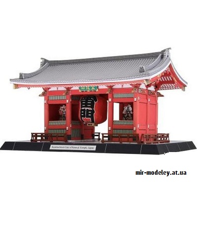 №9703 - Kaminarimon Gate of Senso-ji Temple, Japan (Canon) из бумаги