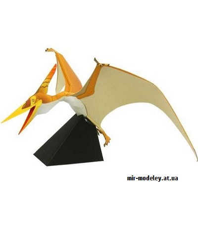 №9641 - Pteranodon (Canon) из бумаги