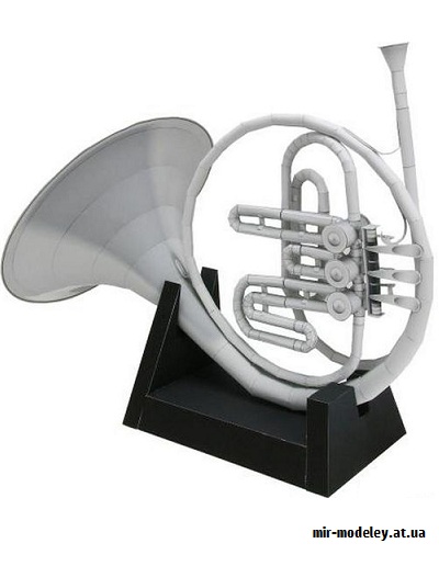 №9725 - Horn (Canon) из бумаги