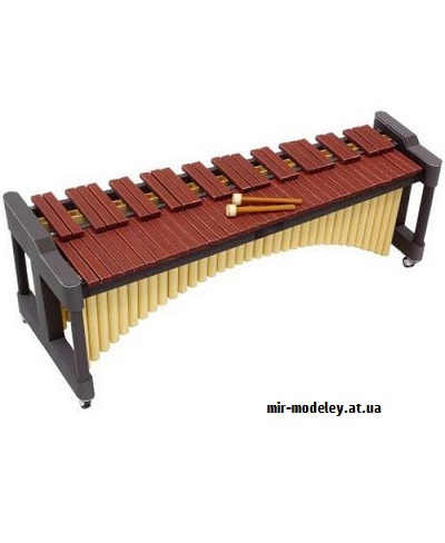 №9732 - Marimba (Canon) из бумаги