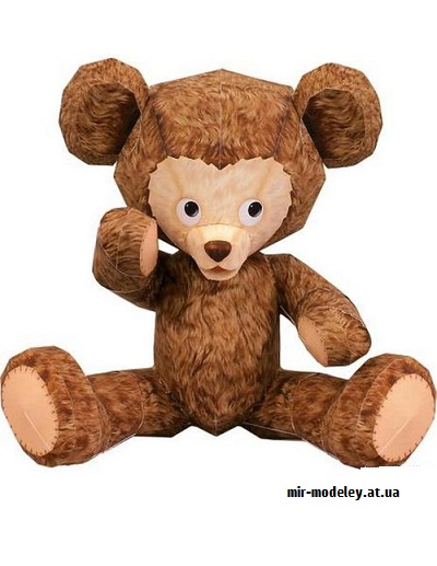 №9739 - Original Teddy (Canon) из бумаги