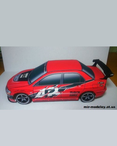 №10270 - Mitsubishi Lancer Evolution XVIII из к/ф 